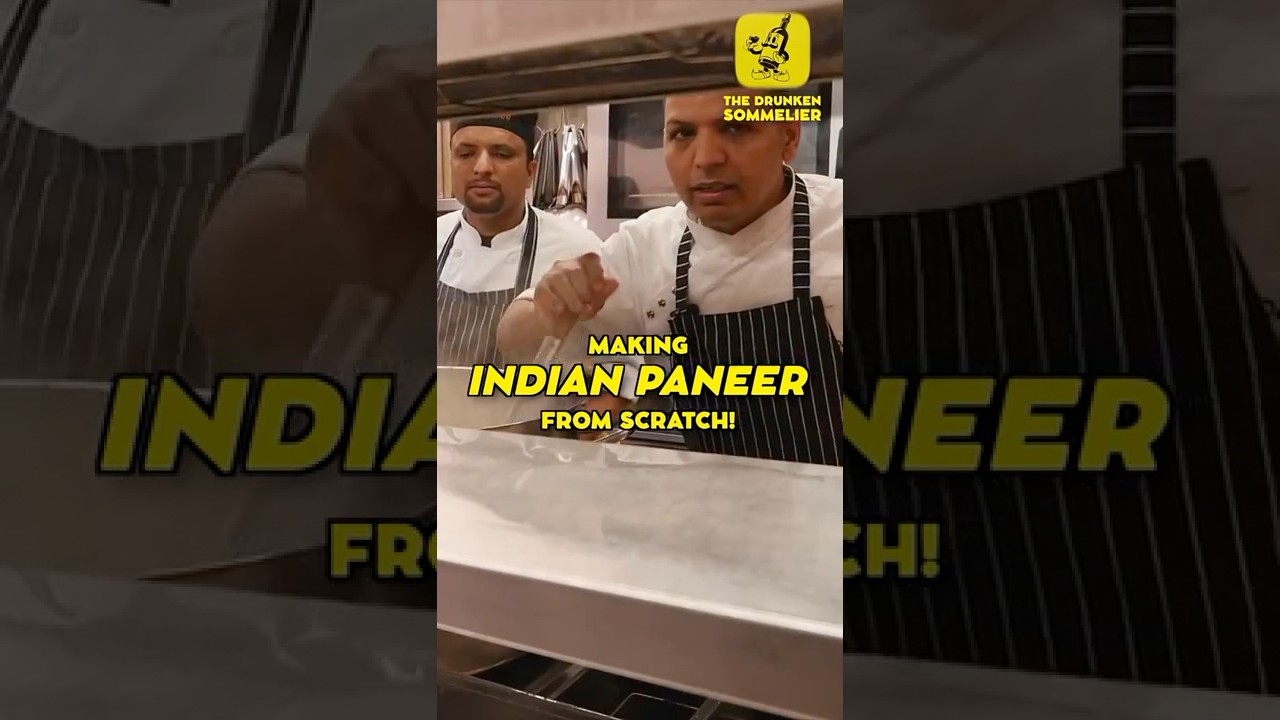 Making Indian #paneer from scratch.