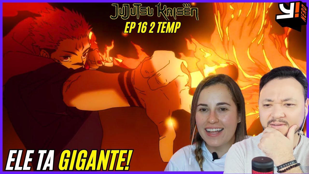 SUKUNA VS JOGO - FUSHIGURO VS TOJI!! | React JuJutsu Kaisen Temp 2 Ep 16