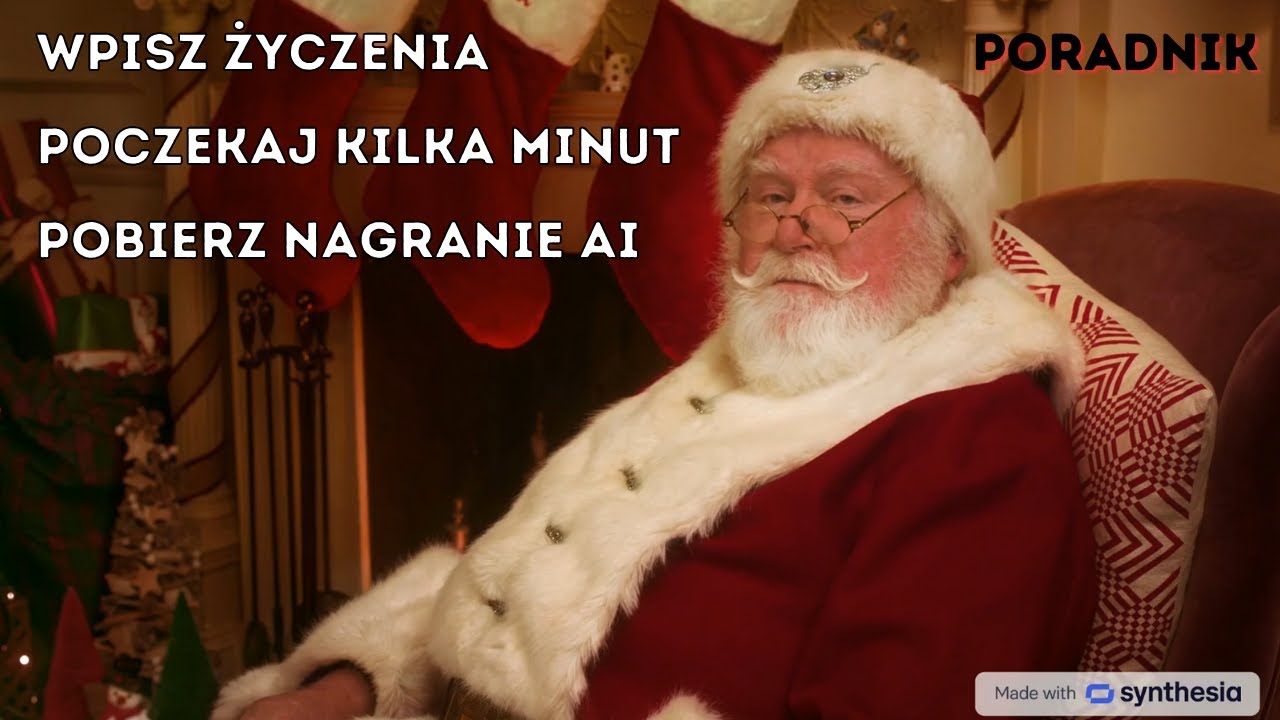 Jak Wygenerować Mikołaja, kt&oacute;ry złoży dowolne życzenia 🎁 (Wyjaśniam w minutę)
