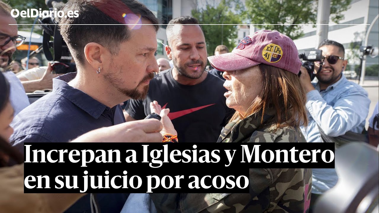 Ultraderechistas INCREPAN a PABLO IGLESIAS e IRENE MONTERO en el juicio por ACOSO en su casa