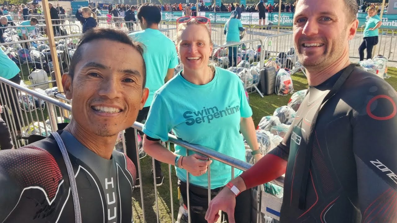 Attempting My 3rd London Classic Medal - Cold Water Challenge at Swim Serpentine 2miles swim!