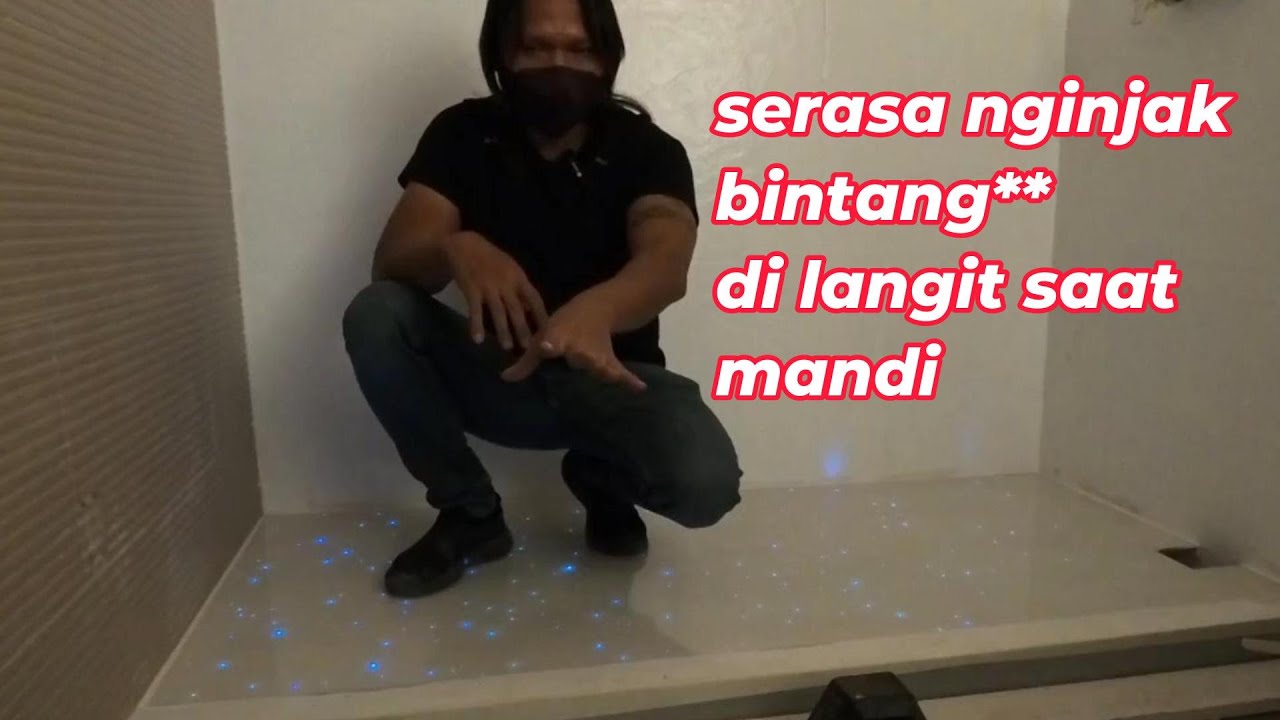 Lantai Resin nya bener bisa menyala cuy. 