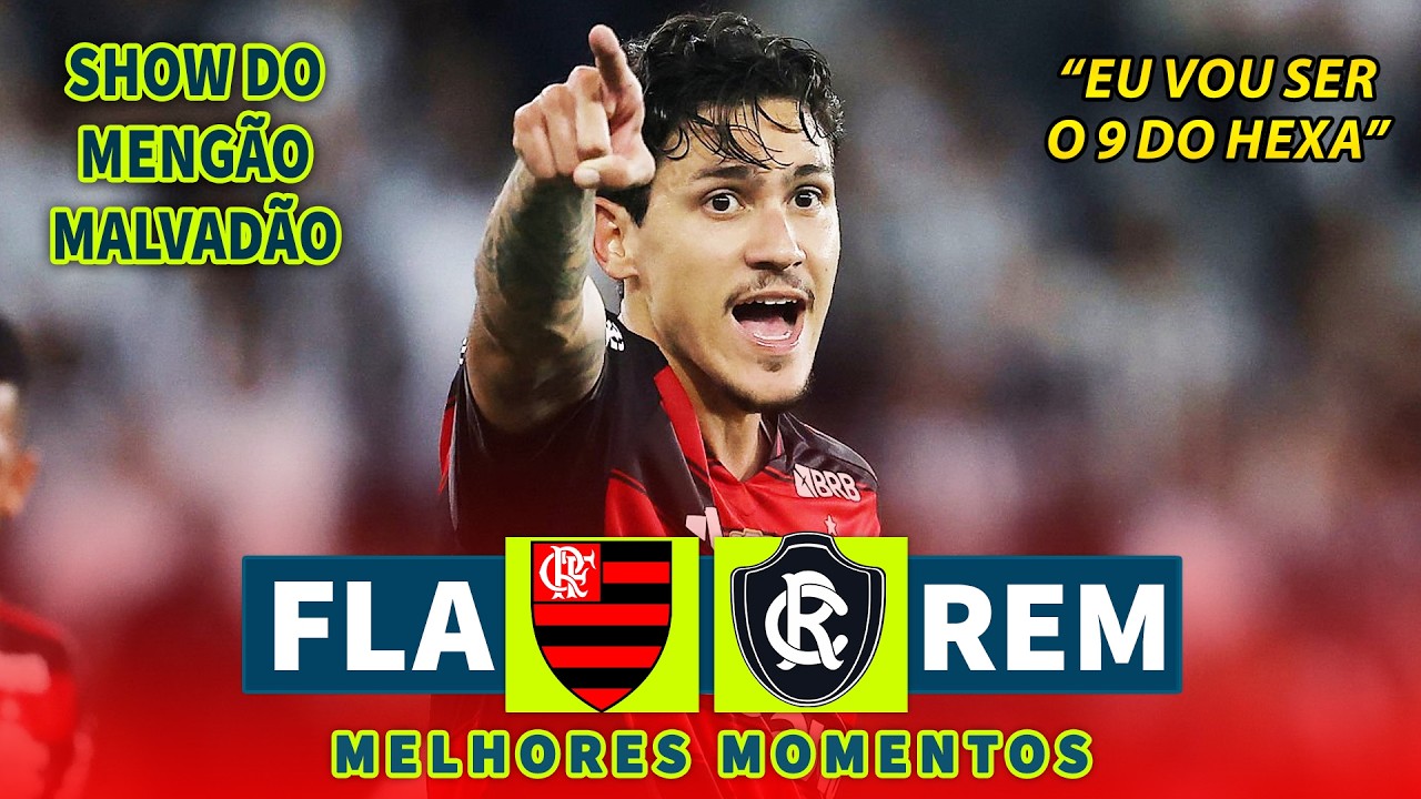 SHOW DO MENGÃO MALVDÃO | Flamengo x Remo | Melhores Momentos | Brasileirão | 19/03/2026