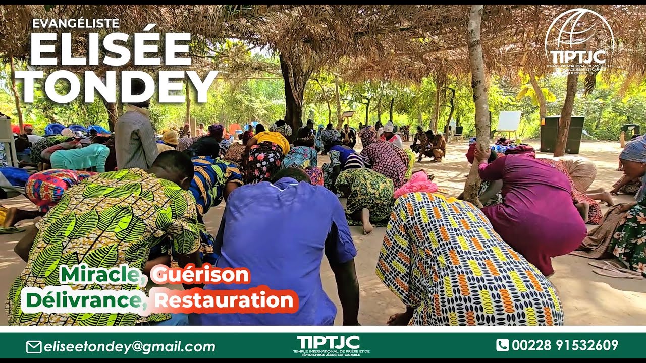 02 PROGRAMME DE PRIERE DE FIN 2024 AU CAMP TIPTJC ( Gléi Tchaoro-TOGO ) By Evangéliste Elisée TONDEY