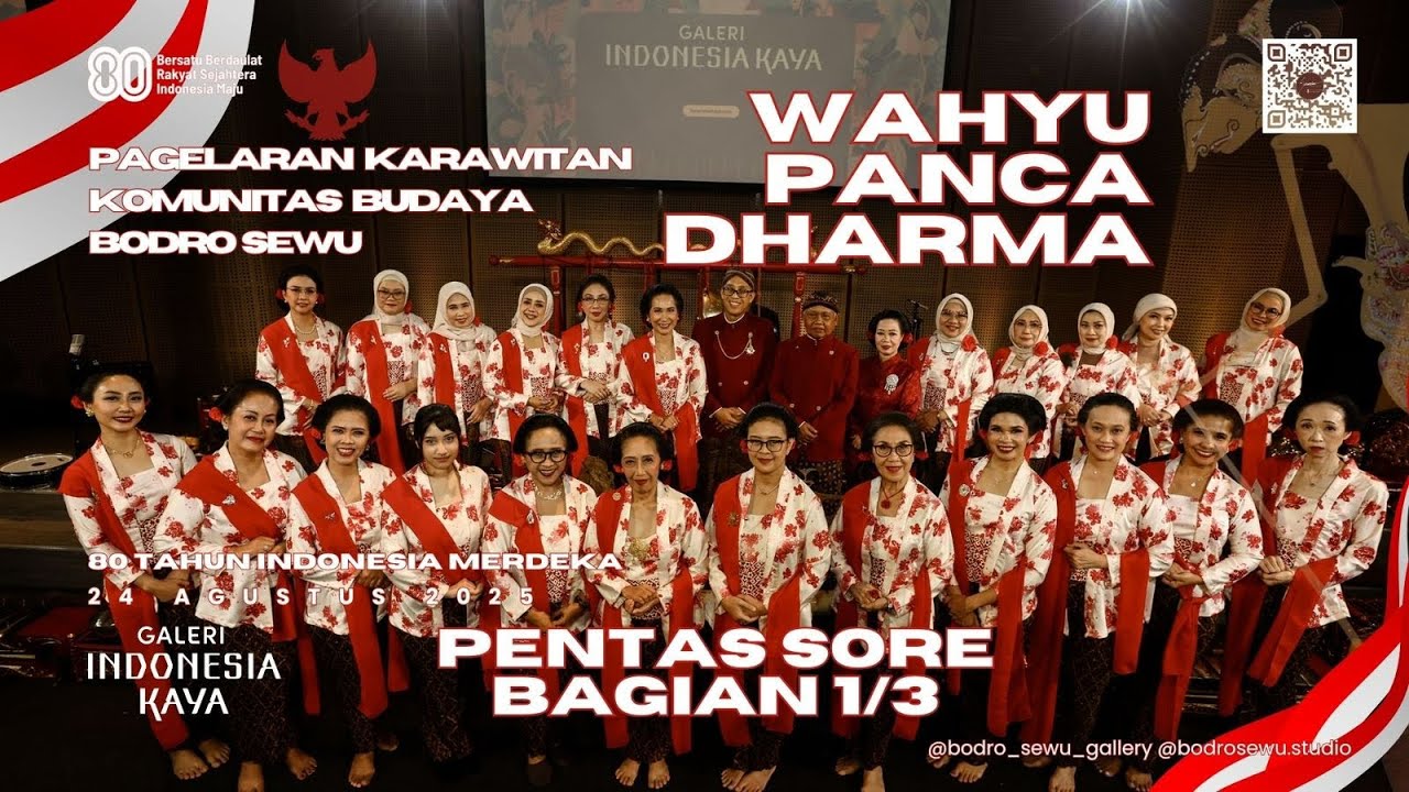 Wahyu Panca Dharma | Komunitas Budaya Bodro Sewu | Sesi 2 Sore, Bagian 1/3