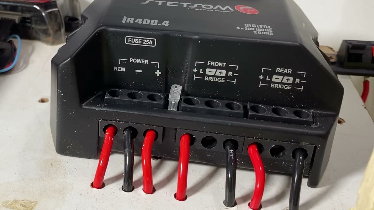 Como instalar Stetsom ou taramps TS 400x4 / módulo t400