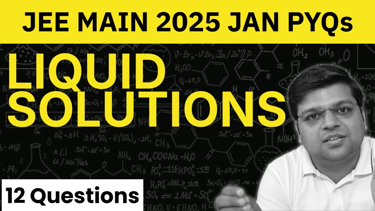 JEE Main 2025 Jan PYQs | Solutions | Chaitanya Sir - DexterChem