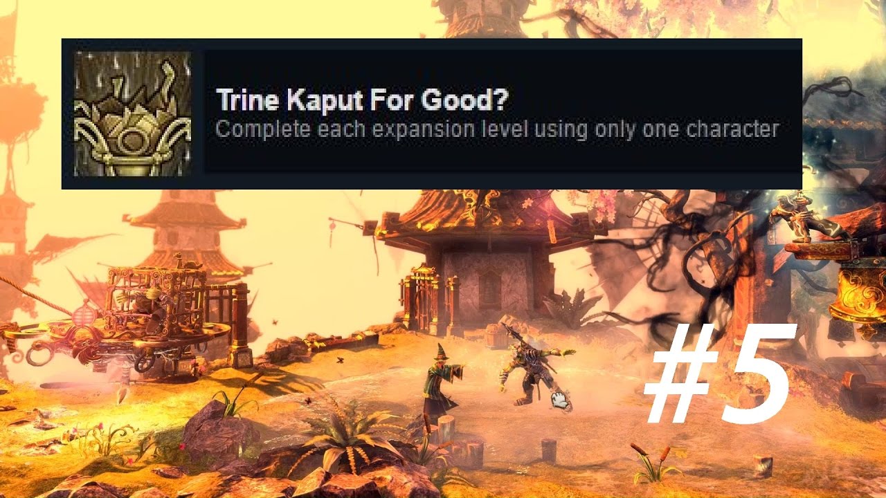 Trine Kaput for Good —  Уровень 5: Облачные острова и Амадей [Trine 2]