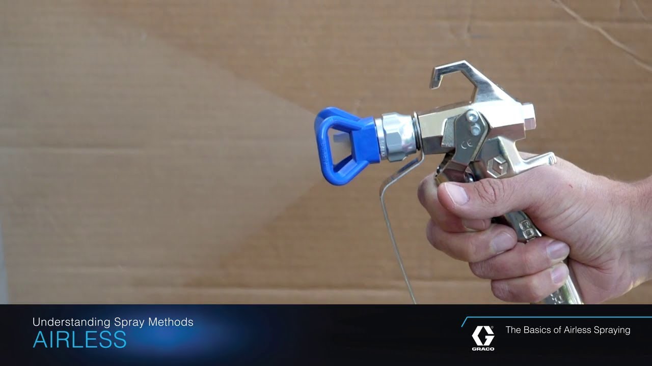 What is airless paint spraying? And what are the benefits compared to rolling and brushing?