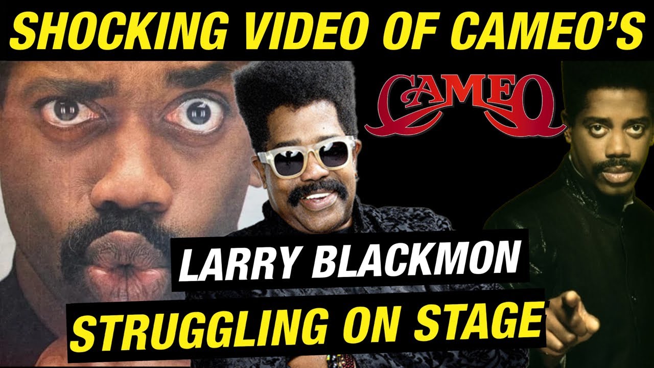 Грустное видео‼️ Ларри Блэкмон из Cameo с трудом ходит и поёт во время живого выступления