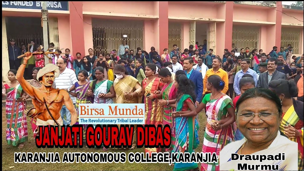 JANJATI GOURAV DIBAS (15 Nov 2021) Karanjia Autonomous College, Mayurbhanj @ChhotrayHembram