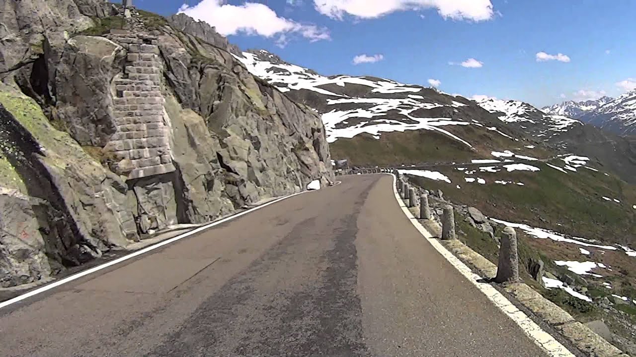 Al Passo della Furka...in Moto (Furkapass - Switzerland) HD