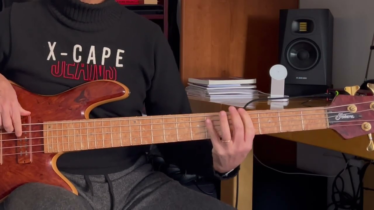 Sen Sen Sen - Richard Bona - Cover bass line - My personal bassline