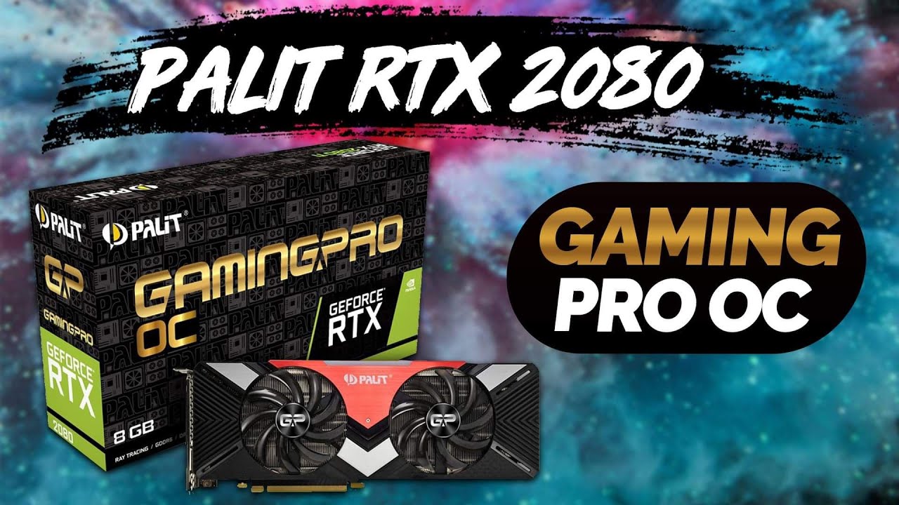 Palit RTX 2080 GamingPro OC, unboxing / review game Giveaway graphicscard grafic card Nvidia