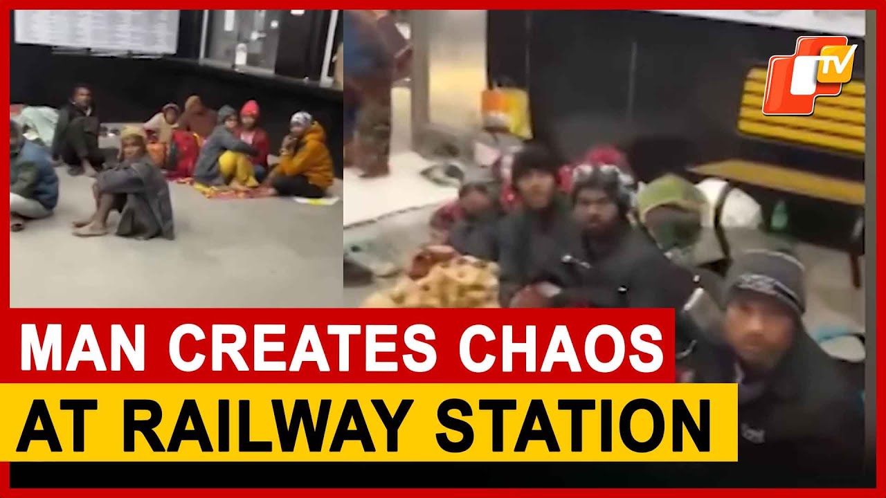 Youth Creates Chaos At Baleshwar Railway Station, Arrested By RPF | Odisha