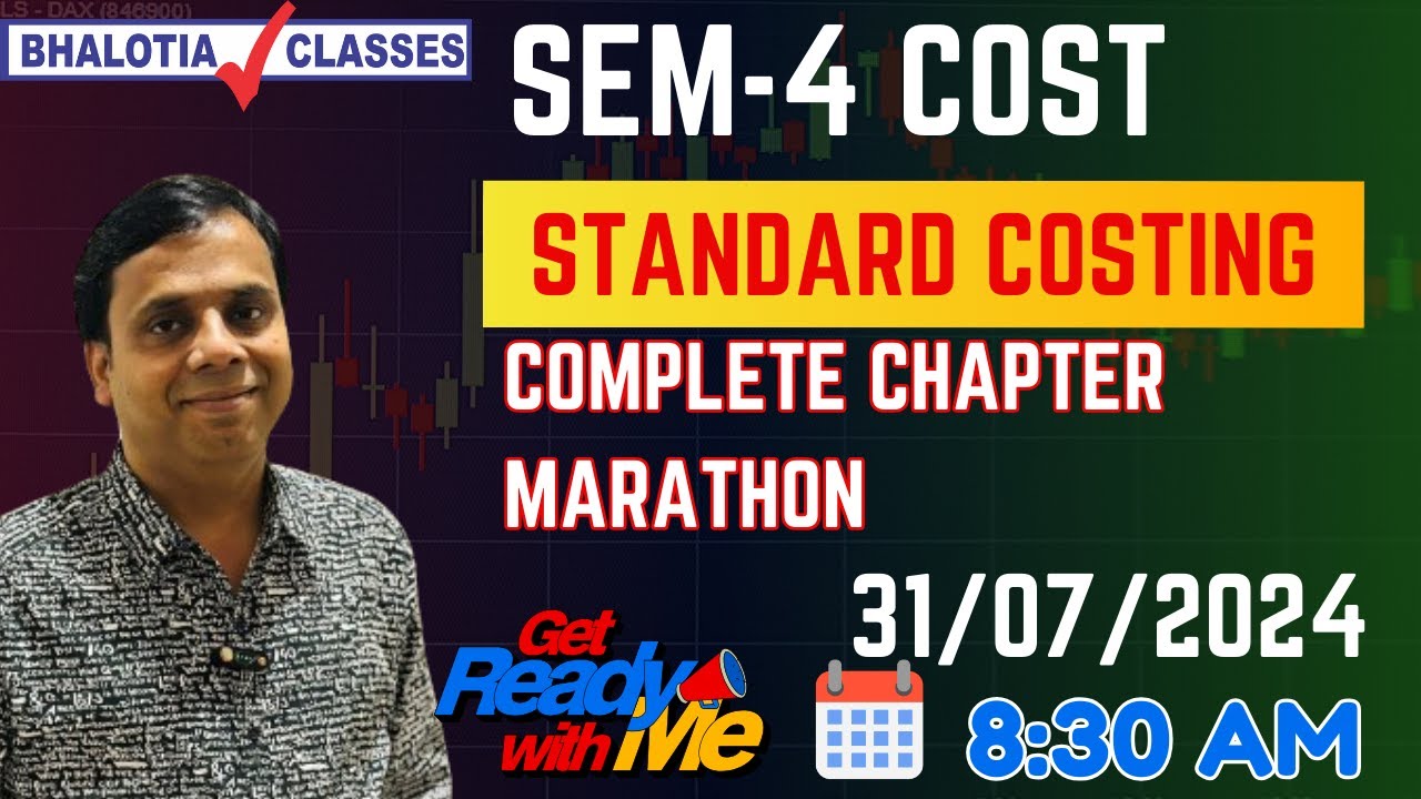 B.COM SEMESTER 4 COST STANDARD COSTING #calcuttauniversity #exam #commercelectures #education