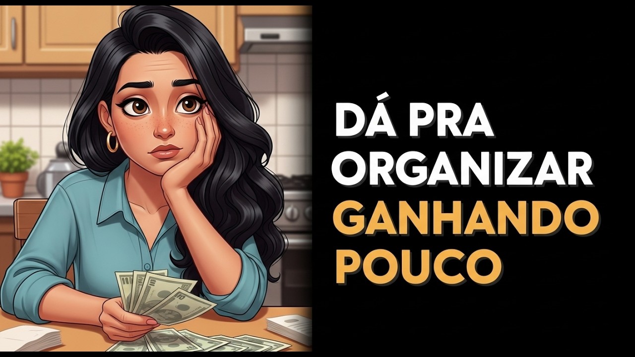 Como organizar as finanças ganhando pouco