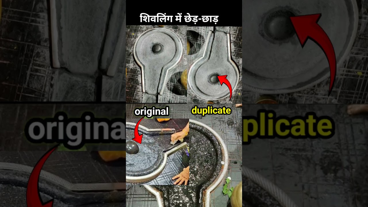 #shorts baba Baidyanath dham Deoghar original shivlinga in chedchad Live from Deoghar temple Deoghar