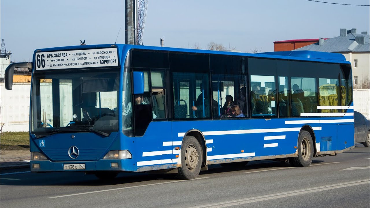 (Поездка) Mercedes-Benz O530 Citaro / Т138ХТ59 (Penza, Russia)