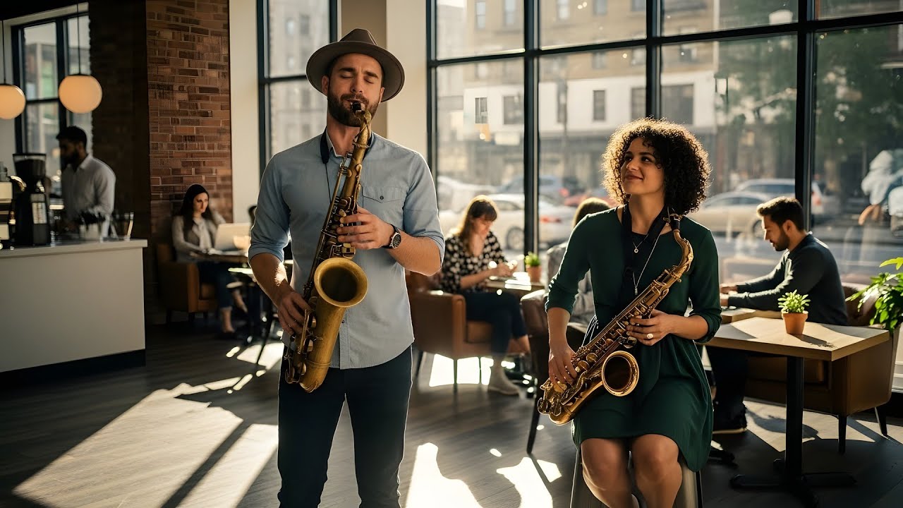 Saxophone Dreamy R&B Grooves • Smooth Jazz Vibes • Coffee Ambience • Inner Peace • Study Focus