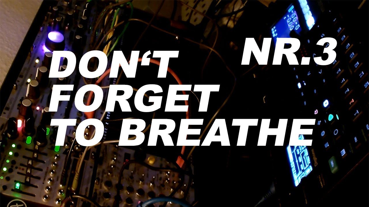 Mood-Sketch Nr.3 | Don't Forget to Breathe