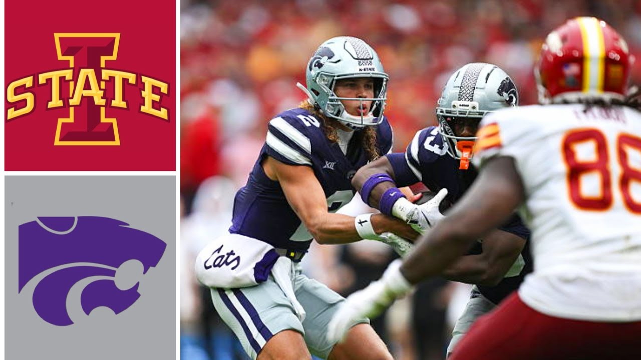 #22 Iowa State vs #17 Kansas State Highlights | 2025 College Football Week 1