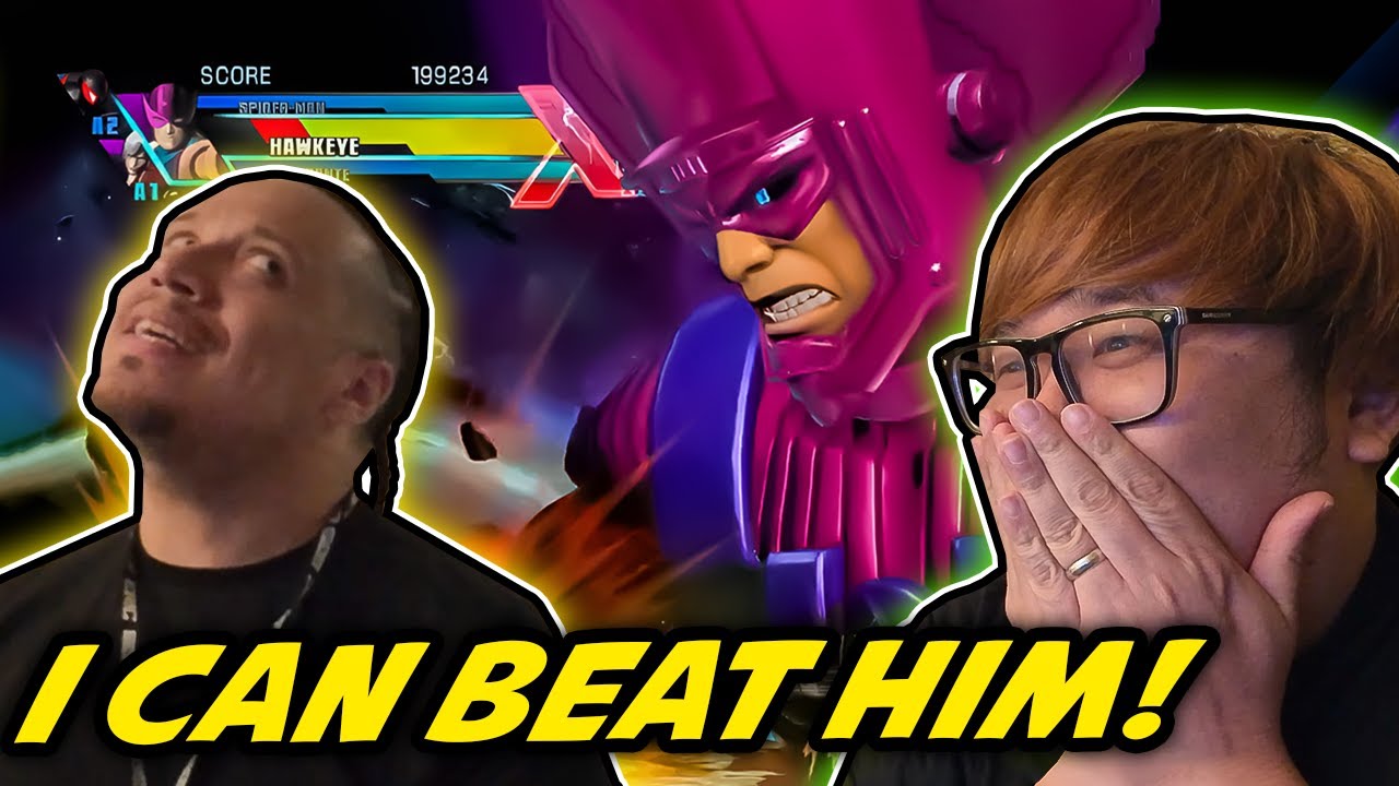 CAN YIPES BEAT THE IMPOSSIBLE UMVC3 GALACTUS CHALLENGE?!