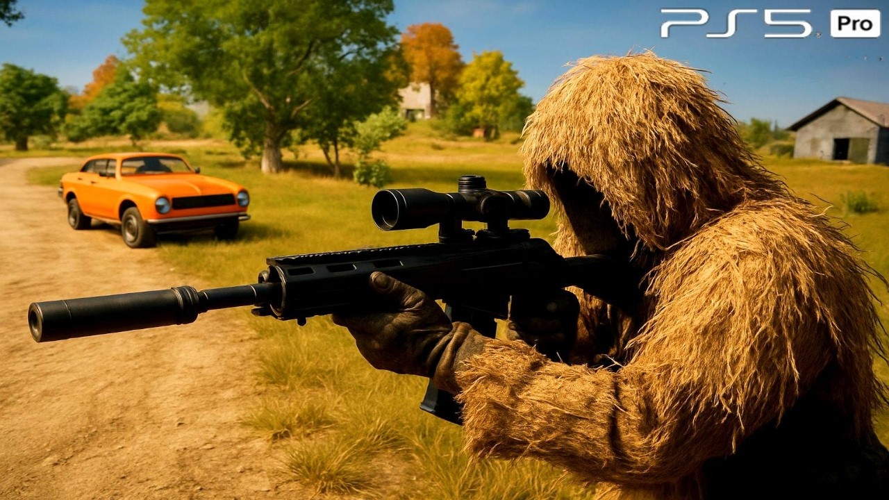 PUBG PS5 Pro™ 🎮 AUG + MK 14 •ERANGEL• (No commentary)