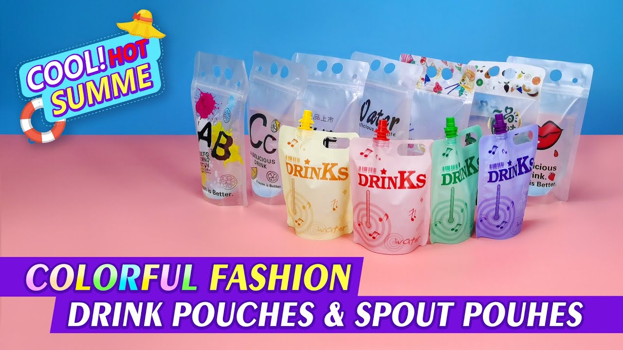 Adult Drink Pouches 2021 | Liquid pouch | Cocktail pouch | Spout pouch
