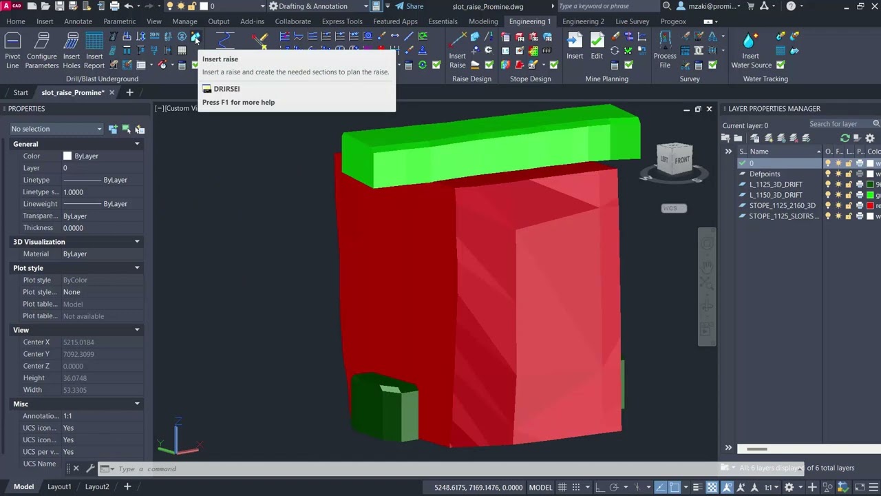 Design a Slot Raise in Underground Mining | Tip of the Month