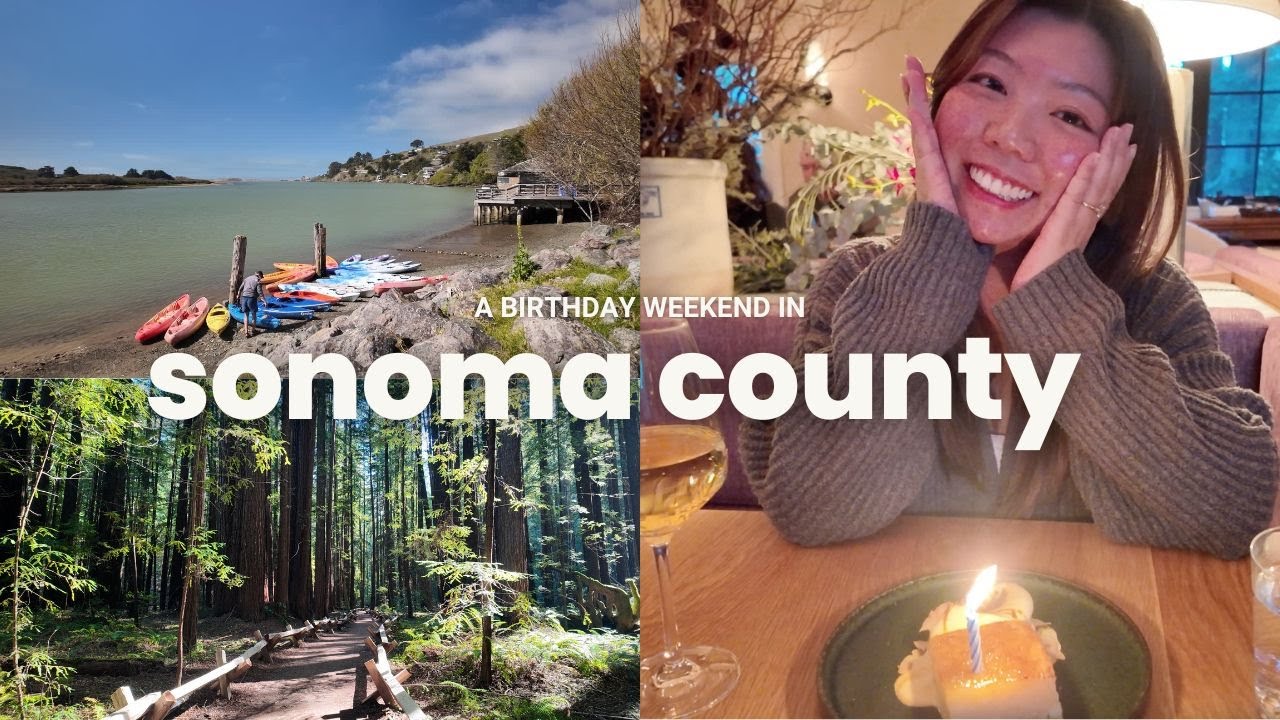 celebrating my 30th in sonoma | exploring Guerneville, Armstrong Woods & Cafe Aquatica