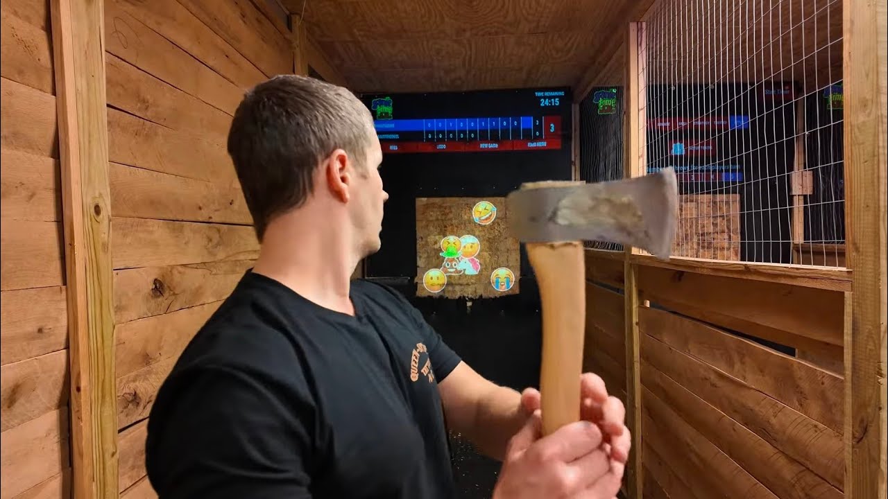 Hallmark Store discounts are what?!! & You can throw Axes at a Bowling Alley