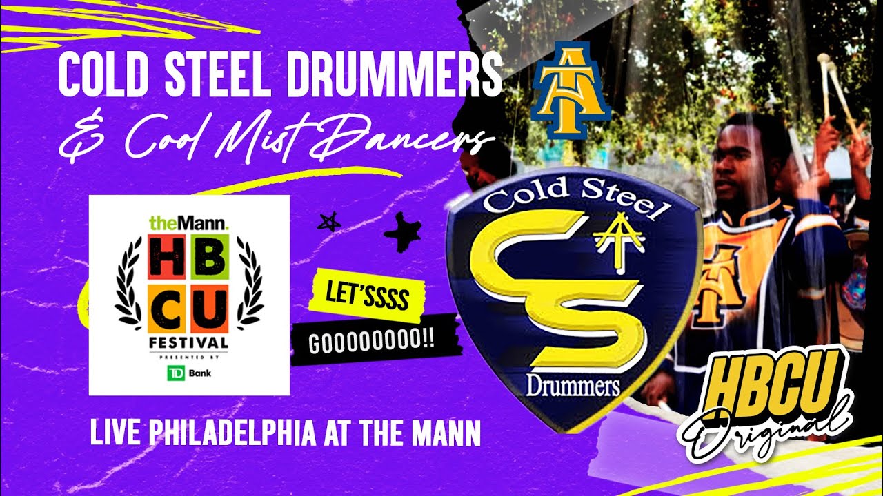 Cold Steel Drumline & Cool Mist Dancers Show Out at 2025 HBCU Festival | NC A&T Brings the Heat! 🔥