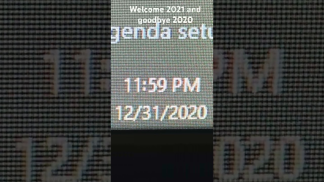 Goodbye 2020 😔 #2020 #welcome #2021