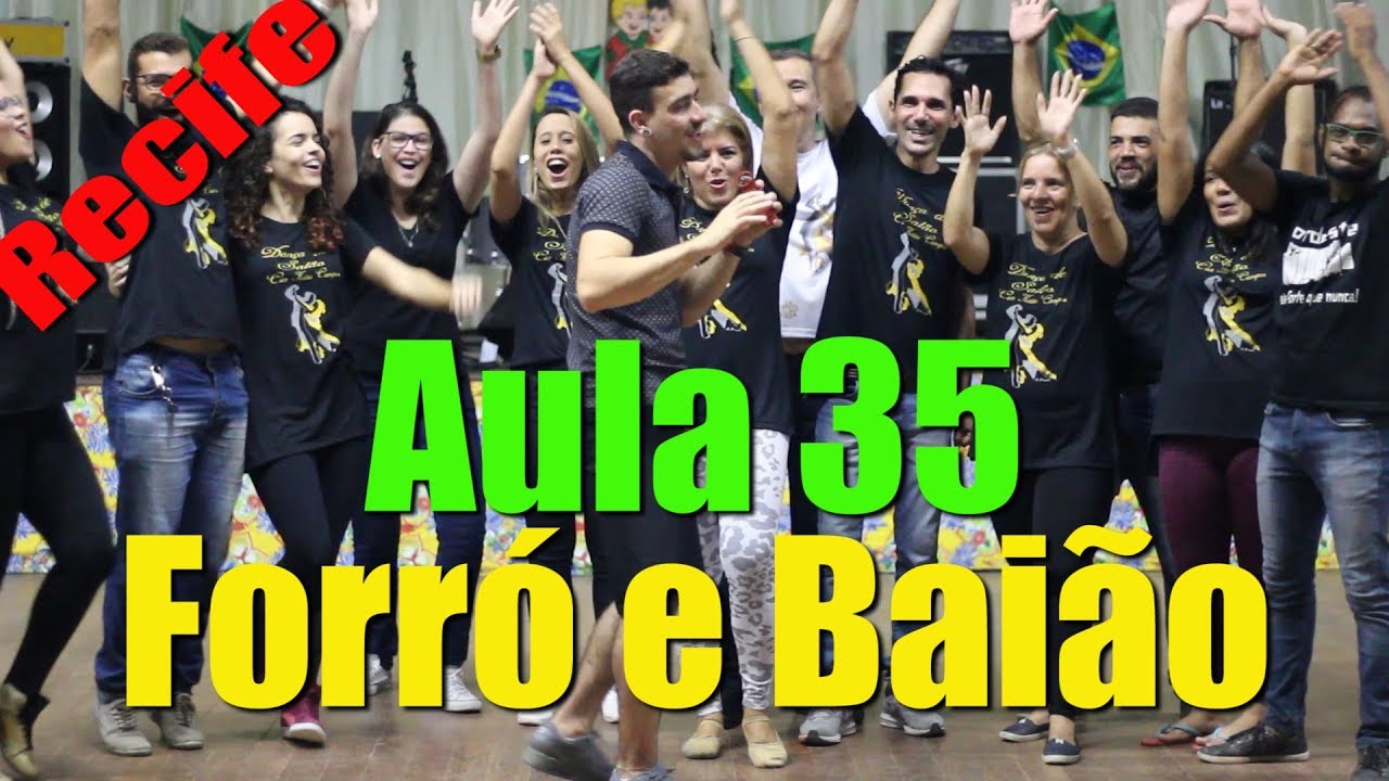 Aula de Forró e Baião em Recife - Passo de Giro com caminhada