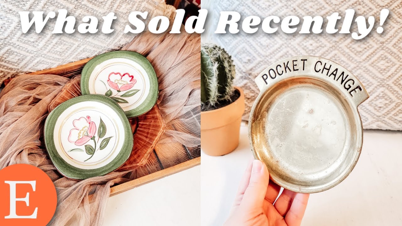 Best Sales Month EVER?!? 📈✨️ | What Sold in January | Vintage Home Decor Small Business