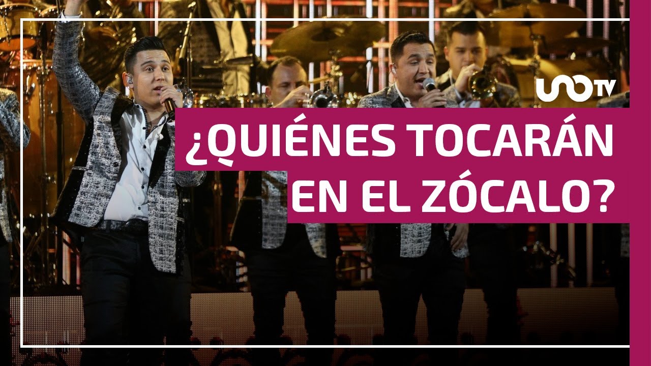 Revelan quiénes estarán en el Zócalo el 15 de septiembre en El Grito
