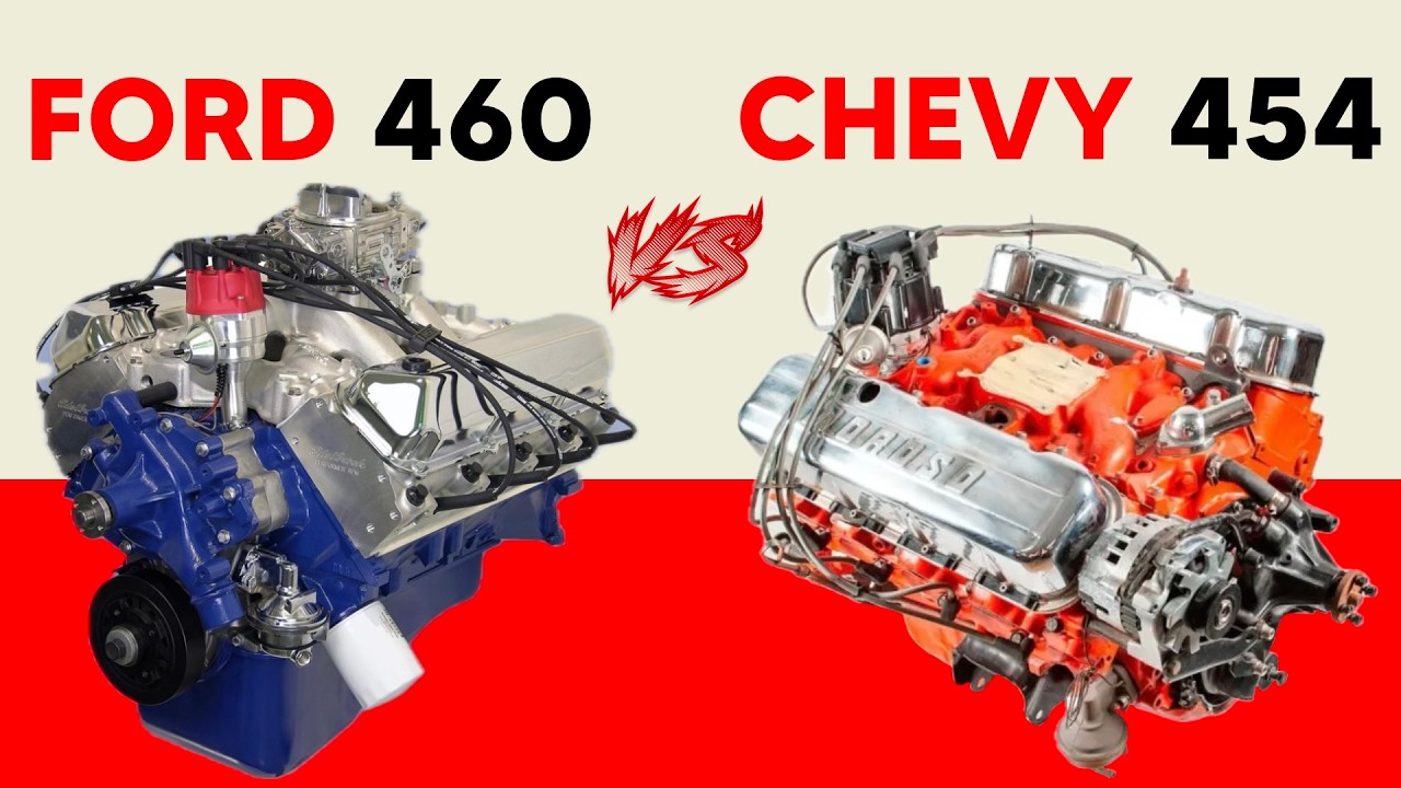 Ford 460 против Chevy 454! Кто был королём?