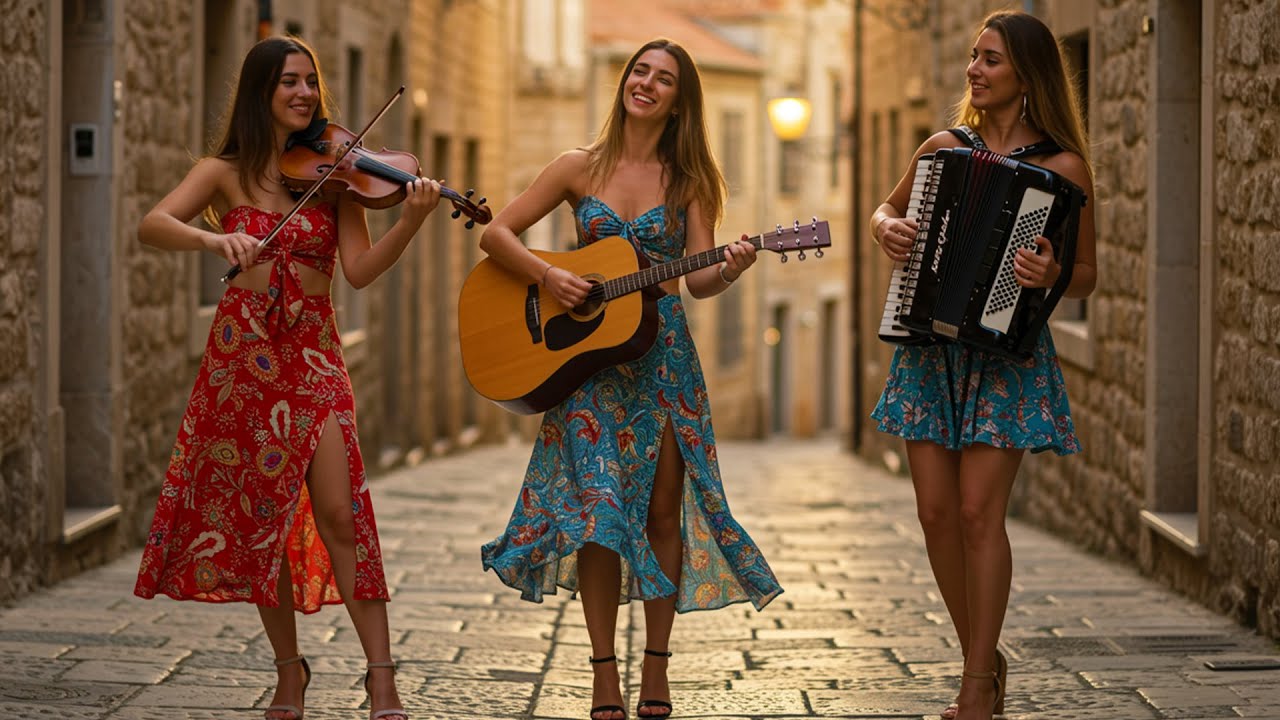 The Most Beautiful Fusion!! Flamenco, Violin & Accordion | Relaxing & Uplifting Instrumental Journey