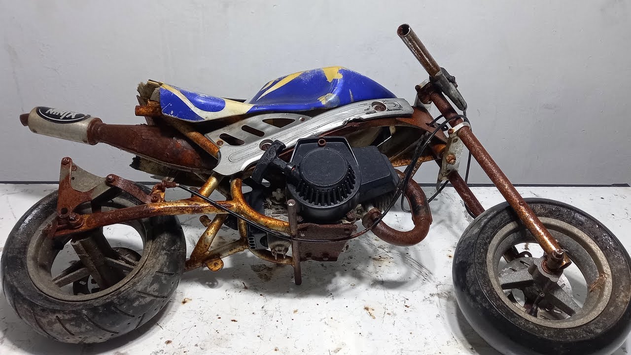 Abandoned Pocket Bike Restoration