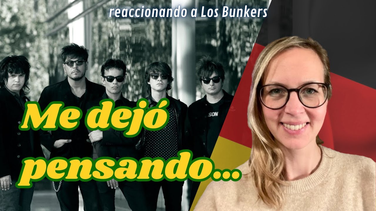 🇩🇪 Alemana reacciona a Los Bunkers 🇨🇱 - Llueve sobre la ciudad