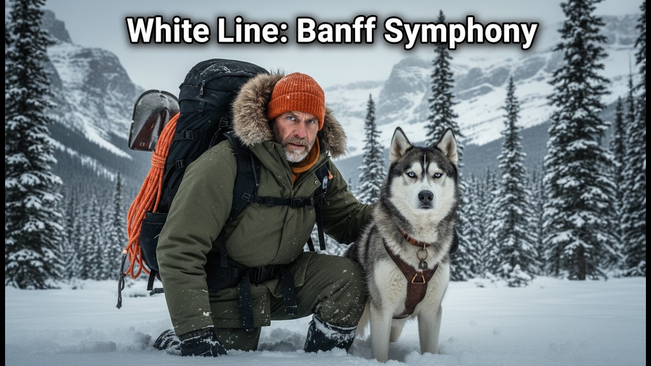 White Line: Banff Symphony - survival camping with my dog.