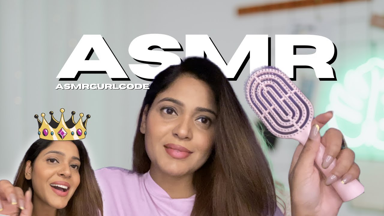 ASMR HINDI | “Hair Care, Brushing 🪮& Scalp Scratching to Help You Relax & Sleep Fast"