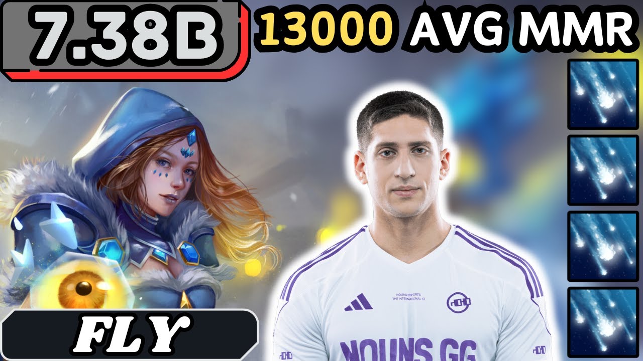 NEW PATCH 7.38b - Fly CRYSTAL MAIDEN Hard Support Gameplay 24 ASSISTS - Dota 2 Full Match Gameplay
