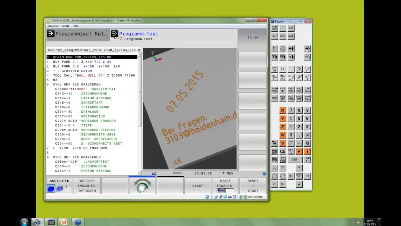 TNC 640 – Neue Softwarefunktionen der Software 05