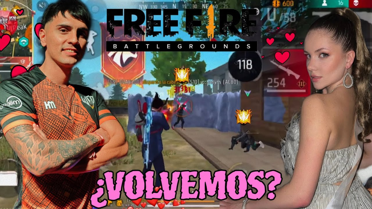 VUELVO A JUGAR AL FREE FIRE CON MI DUA DEL 2019 😍