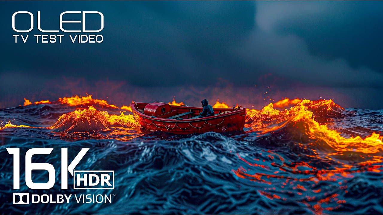 Beyond the Horizon: Insane OLED TEST Dolby Vision 16K HDR 120fps for 8K Video/4K Video ULTRA HD TV