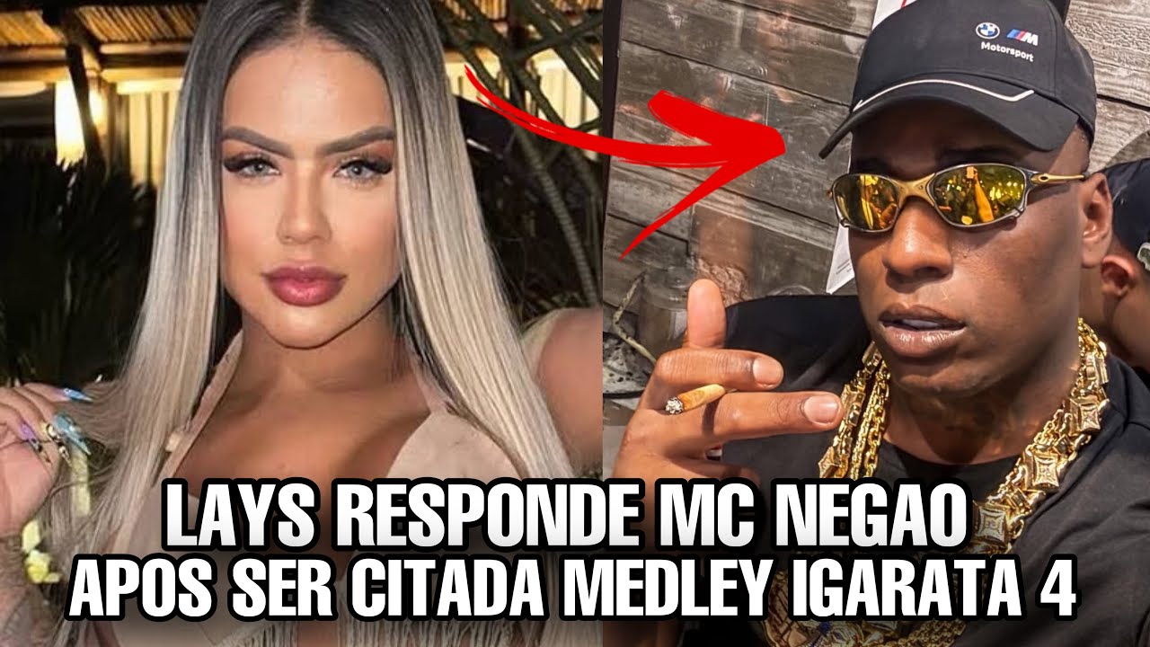 LAYS PEACE (mina do job) responde o MC NEGAO ORIGINAL apos ser citada no MEDLEY IGARATA 4…