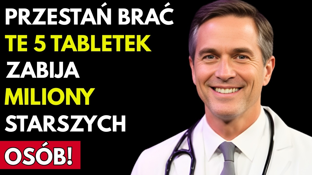 KARDIOLOG OSTRZEGA: Te 5 TABLETKI Zwiększają RYZYKO ZAWAŁU Po 60