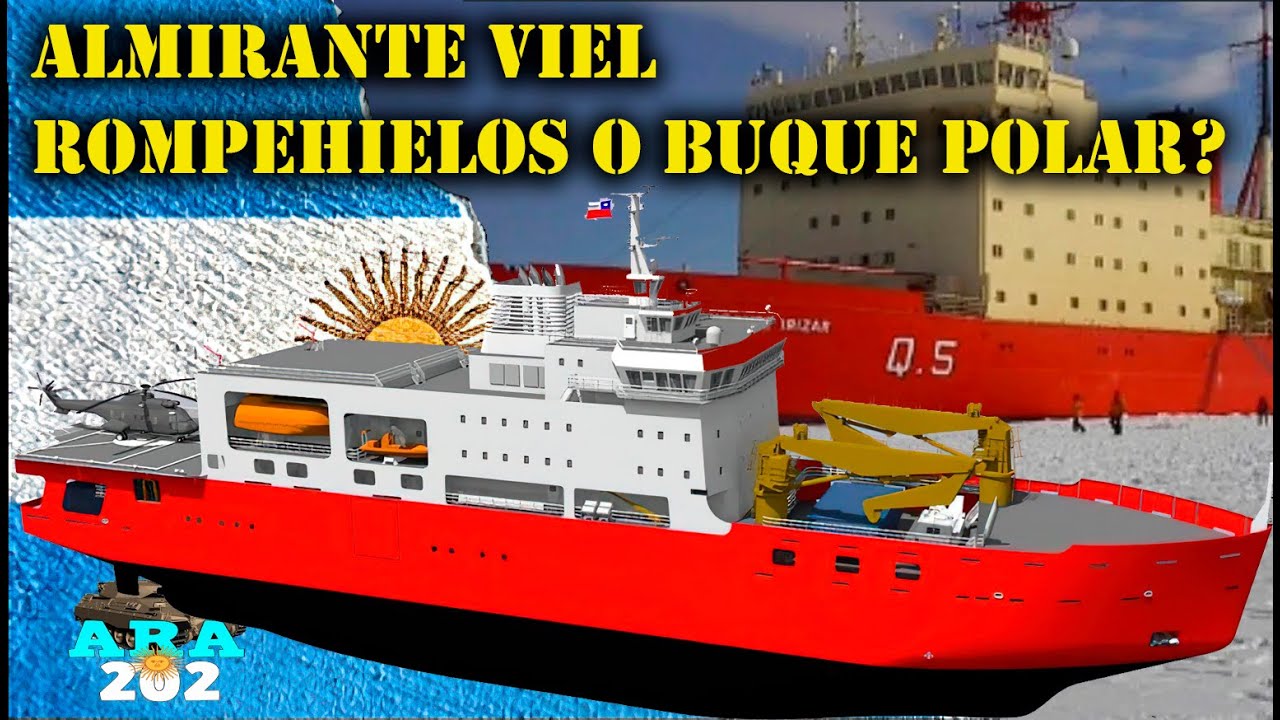 🇨🇱 👉 ROMPEHIELOS CHILENO: EL ALMIRANTE VIEL ES UN BUQUE POLAR?